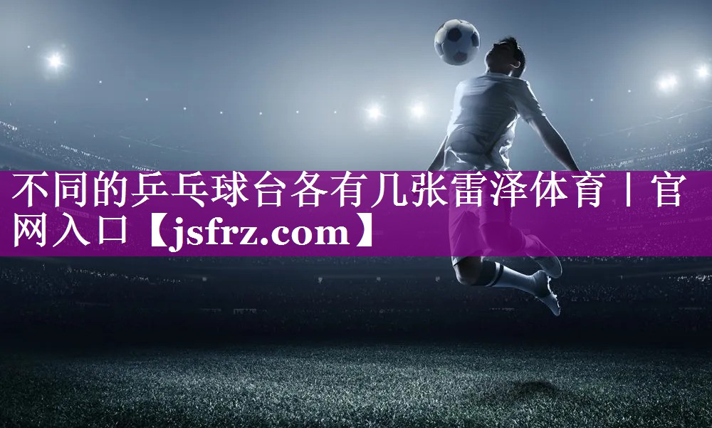 不同的乒乓球台各有几张雷泽体育｜官网入口